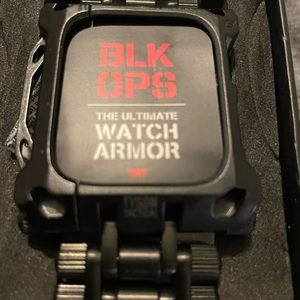 TYSON TACTICAL BLACK OPS APPLE WATCHBAND (LIMITED EDITION) Series 7 - 45mm